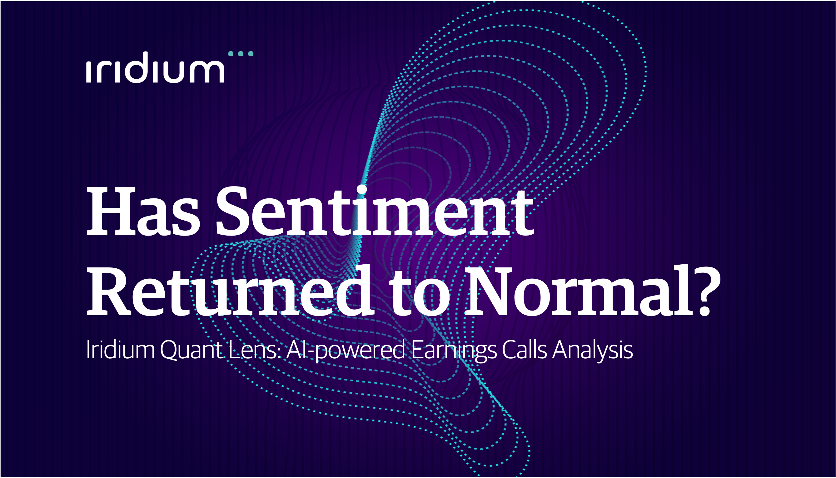 Market Sentiment Indicates Return to Normal as Covid Fears Subside