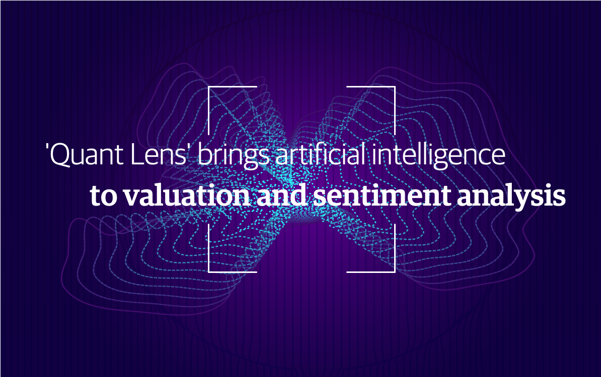 Iridium 'Quant Lens' brings artificial intelligence to valuation and sentiment analysis in listed companies